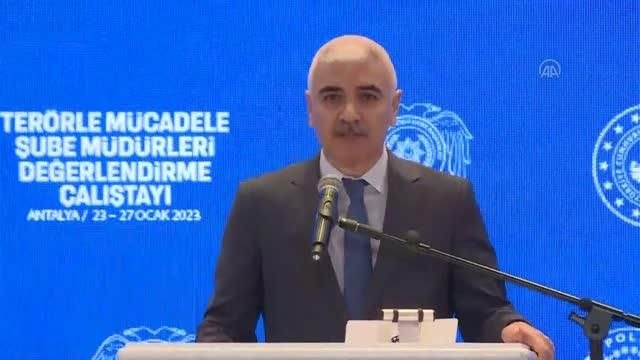 Emniyet Genel Müdürü Aktaş: Bölücü terör örgütünün yurt içinde kırsal faaliyetleri bitme noktasına çok yakın