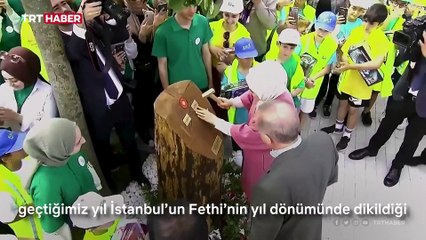 Atatürk Havalimanı Millet Bahçesi'nde çalışmalar sürüyor