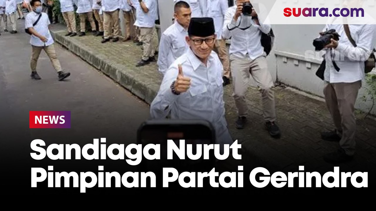 Sandiaga Nurut Pimpinan Partai Dukung Prabowo Nyapres Anggap Koalisi