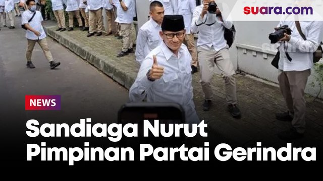 Sandiaga Nurut Pimpinan Partai: Dukung Prabowo Nyapres, Anggap Koalisi Gerindra-PKB Cocok