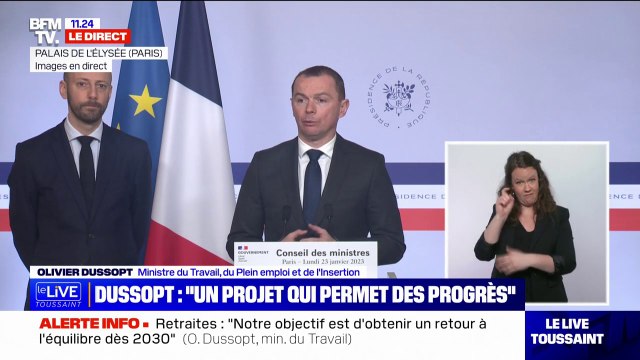 Olivier Dussopt: Le texte tient compte des carrières longues avec ceux qui ont commencé à travailler avant 18 ans