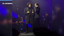 Francesco e Jolanda Renga cantano insieme 