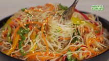 FRESH & EASY Meal in 20 Minutes | GLASS NOODLES & VEGETABLES SALAD. Recipe by Always Yummy!