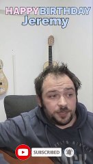 Happy Birthday, Jeremy! Geburtstagsgrüße an Jeremy