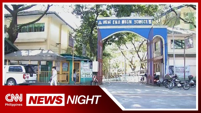New Era Elementary, High school nakatanggap ng bomb threat | News Night