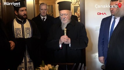 Fener Rum Patriği Bartholomeos'un ablası Gökçeda'da toprağa verildi
