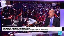 France pension reform: Government presents programme to council of ministers