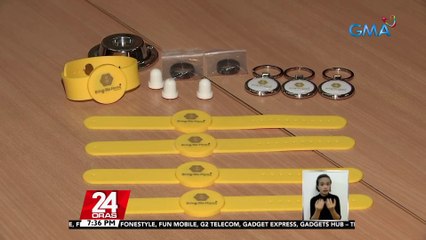 Wrist band para malaman kung paano maiuuwi ang mga nawawala, malaking tulong sa mga may edad atbp. | 24 Oras