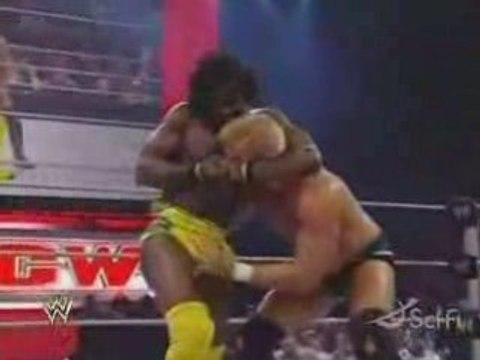 Ecw 3/18/08 part 3 kofi kingston vsmike knox