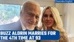 Buzz Aldrin, the 2nd man on moon, marries on his 93rd birthday | Oneindia News *News