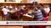 El apoyo de agrupaciones nacionales a los taxistas de mdp