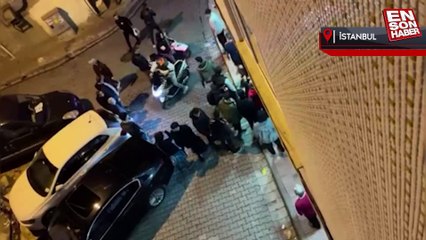 Kağıthane'de silahlı sopalı kıraathane kavgasının görüntüleri ortaya çıktı