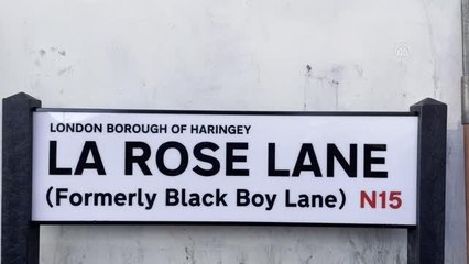 Londra'daki bir sokağın ismi 'ırkçı' mesaj verdiği gerekçesiyle değiştirildi