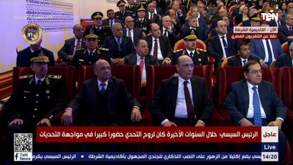 الرئيس: السيسي لا يمكن بناء الدول دون الحفاظ على الأمن القومي