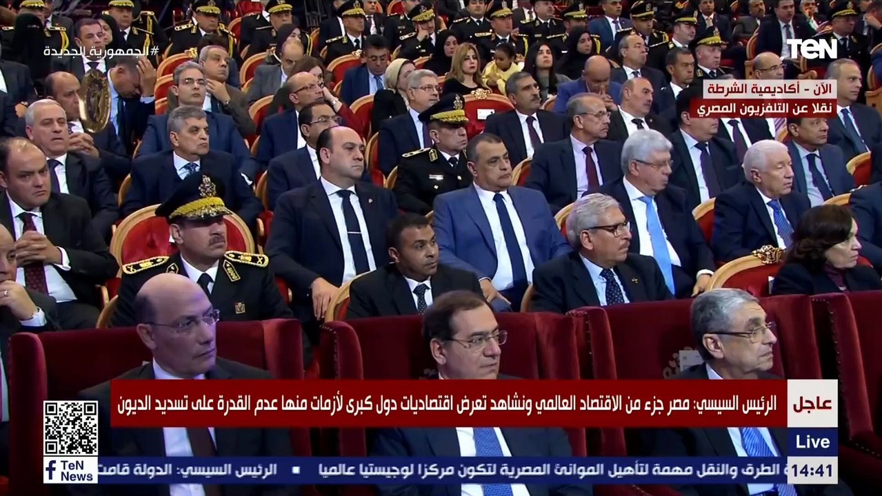 السيسي: انتوا عارفين يعني ايه ينزل البلد بـ 7 و8 مليار جنيه مخدرات