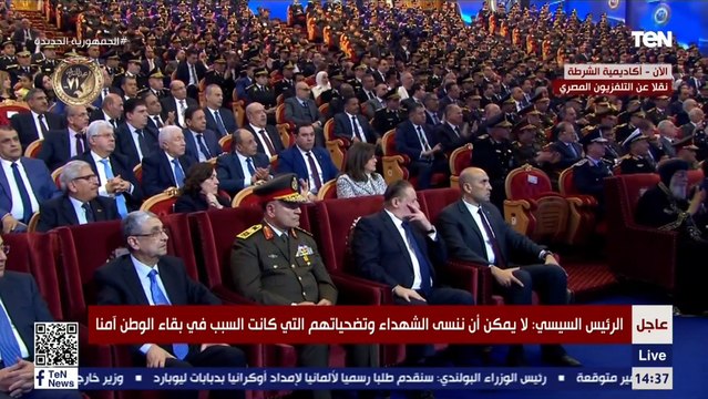 السيسي: قدر ربنا شاء انه الظروف تبقى كده الـ 3 سنوات اللي فاتوا ولكن ان شاء الله ناجحين وهننجح أكتر