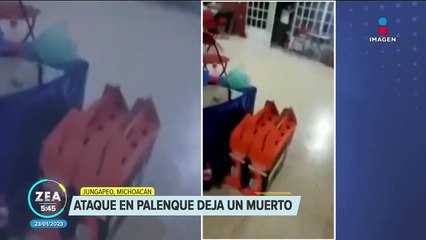 Ataque en palenque deja un muerto y tres heridos en Jungapeo, Michoacán