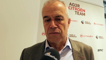 Cyclisme - ITW 2023 - Vincent Lavenu : "AG2R Cirtroën a des arguments pour pouvoir garder Benoît Cosnefroy qui arrive en fin de contrat fin 2023"