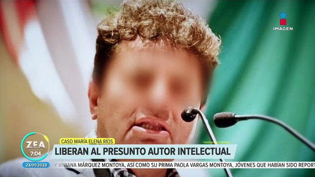 Liberan al presunto autor intelectual del ataque con ácido a María Elena Ríos