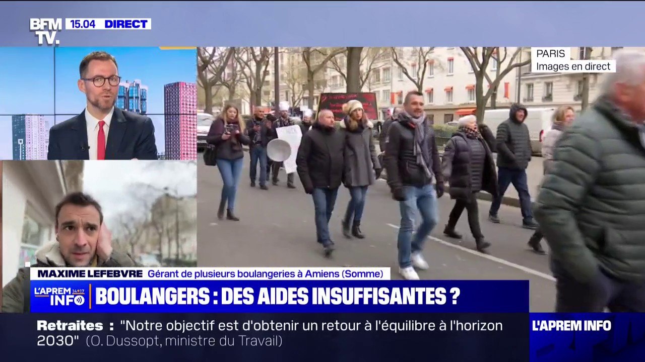 Maxime Lefebvre, gérant de boulangeries dans la Somme: "Aucun modèle économique en boulangerie n'est prévu pour payer 3 fois plus cher son énergie"