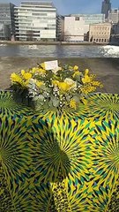 Memorial plaque unveiling ceremony for Folajimi Olubunmi-Adewole. Credit: Living Bankside