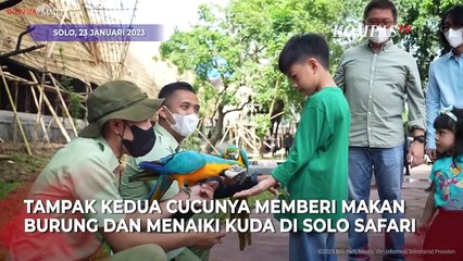 Momen Jokowi Kunjungi Solo Safari Ditemani Jan Ethes dan La Lembah Mana