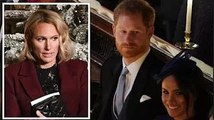 La réprimande impitoyable de Zara Tindall lors d'une conversation avec le prince Harry lors du maria