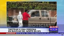 Sicarios tirotean a una persona dentro de un vehículo en la colonia Los Castaños en SPS (1)