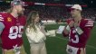 49ers' Brock Purdy and George Kittle on advancing to the NFC Championship _ NFL on FOX