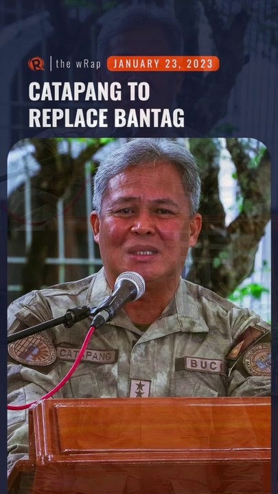 Catapang set to officially replace Bantag as corrections chief