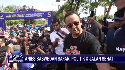 Safari Politik, Anies Janji Dorong Perubahan Indonesia yang Berkeadilan Sosial