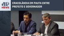 Ricardo Nunes e Tarcísio de Freitas se reúnem para discutir ações para o Centro de SP