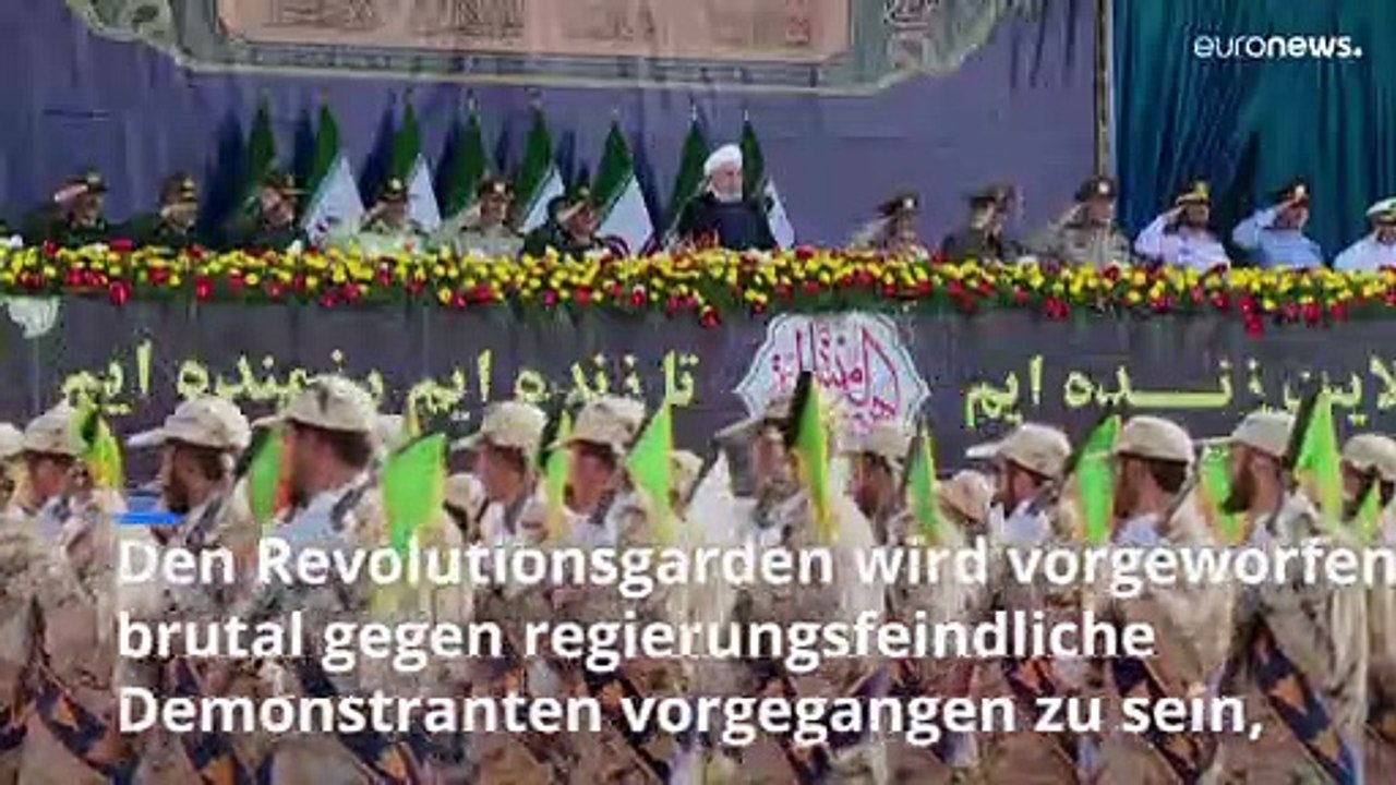 Forderungen von einstufung der iranischen revolutionsgarde als terrorgruppe