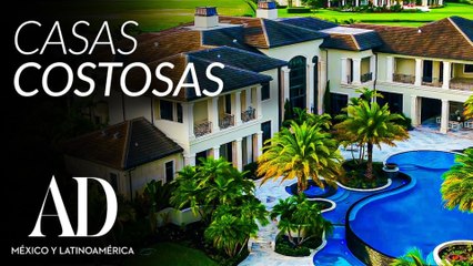 Descubre esta mega mansión estilo resort con lago propio | Casas costosas