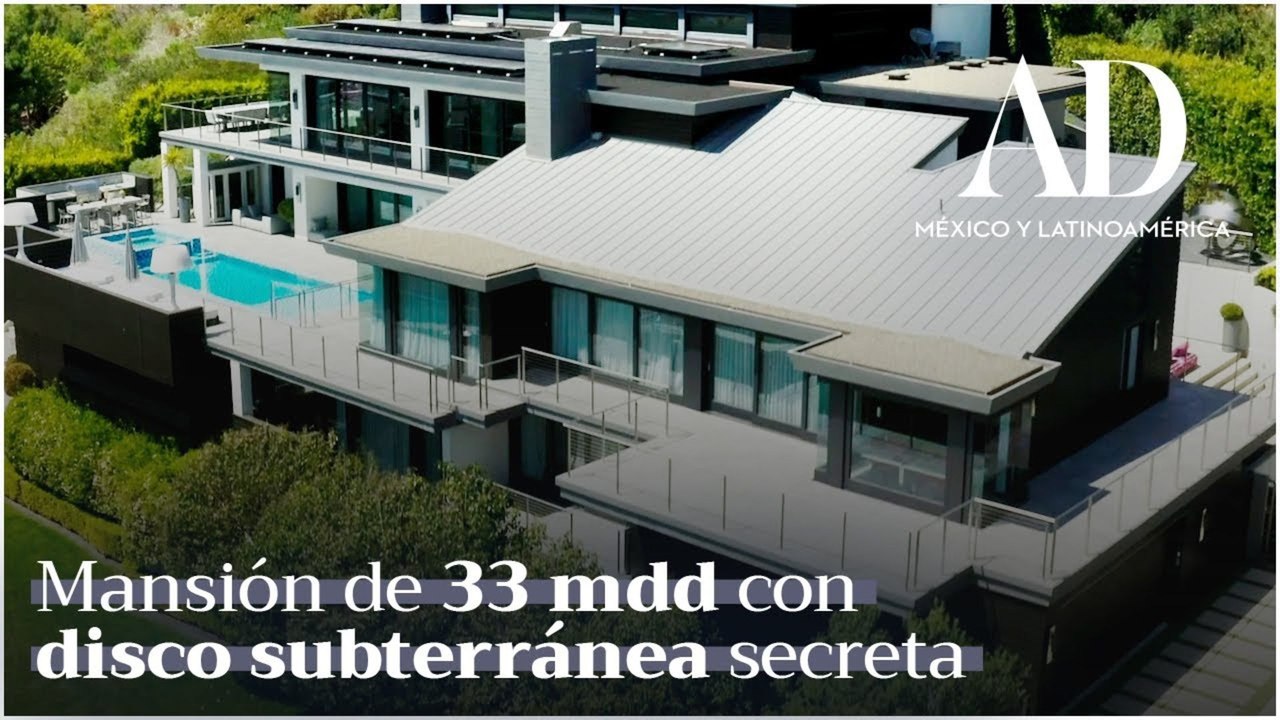 Descubre la mega mansión con una disco subterránea secreta | A la venta