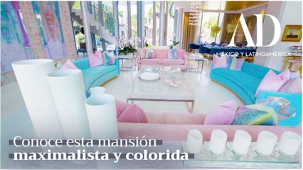 Mansión con colores africanos y estilo maximalista de Florida |A la venta
