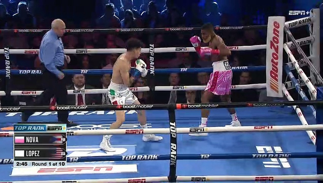 Adam Lopez vs Abraham Nova (14-01-2023) Full Fight