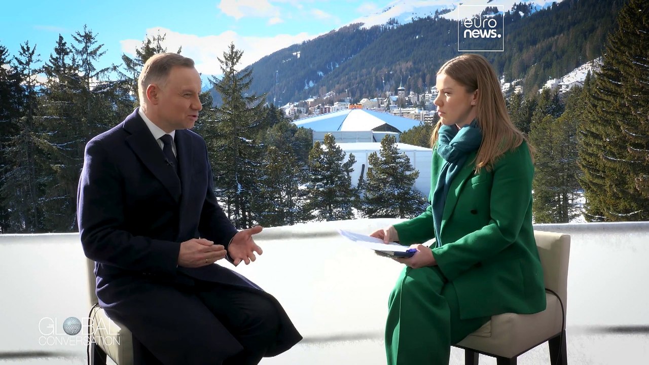 Ντάβος 2023: «Η τιμωρία της Ρωσίας πρέπει να είναι πολύ αυστηρή» δηλώνει ο Πολωνός πρόεδρος Ντούντα
