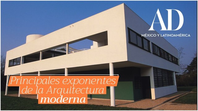 Los arquitectos más importantes de la arquitectura moderna