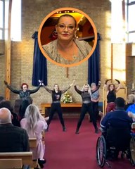 Amazing  tribute in form of a funeral flashmob!!