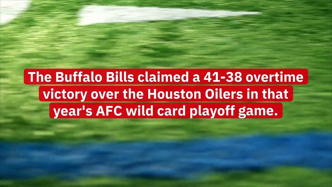 The Day The Buffalo Bills Pull off 'The ComeBack'