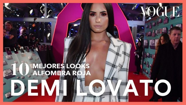 Demi Lovato y sus 10 looks más llamativos en la alfombra roja