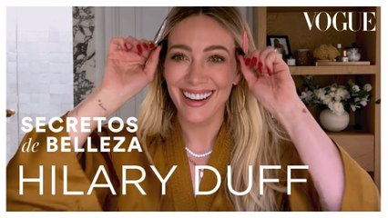 Hilary Duff revela trucos de belleza para maquillarse en tiempo récord