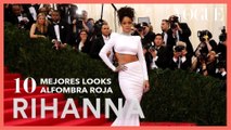Rihanna y sus 10 mejores looks en la alfombra roja