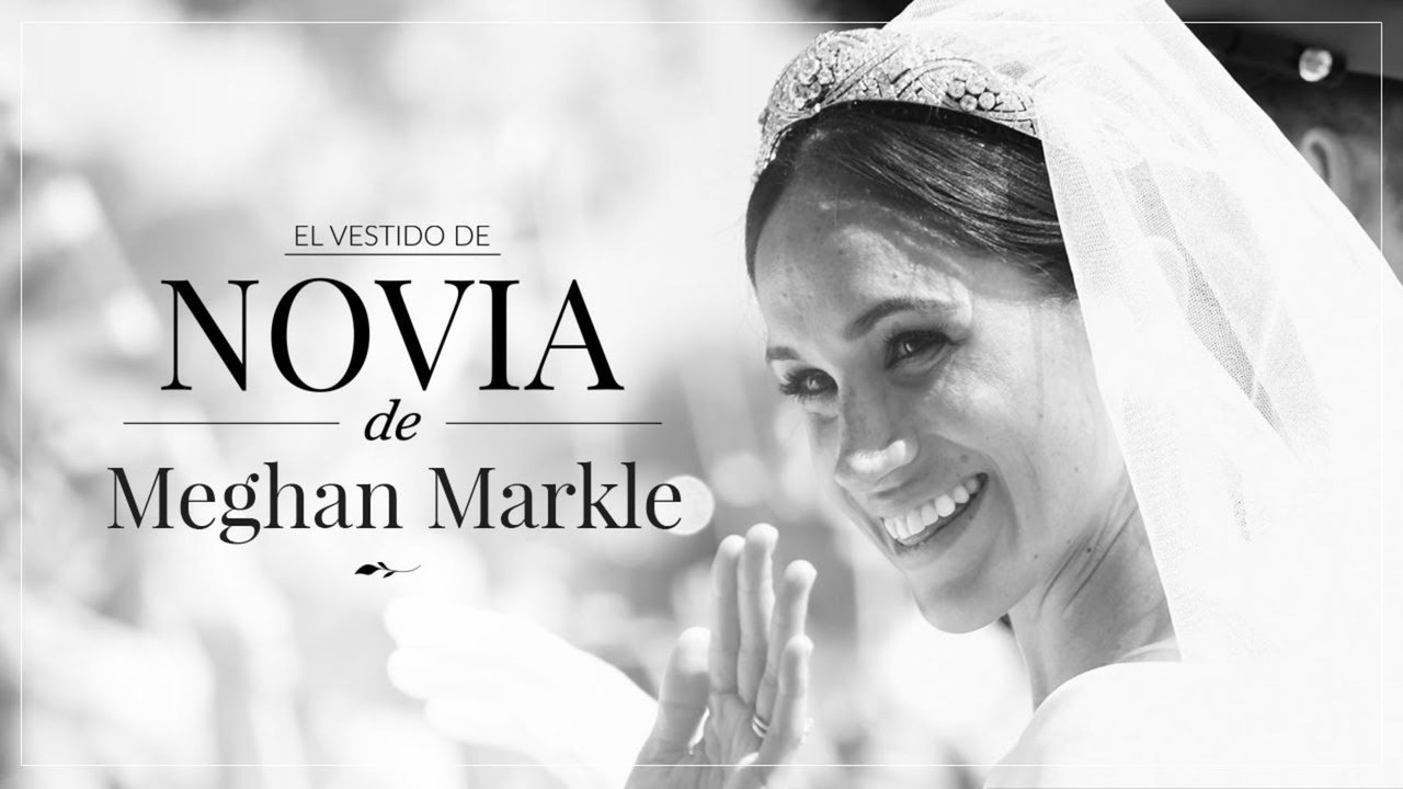 Meghan Markle y su sobrio vestido de novia con el que hizo historia
