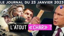 Ukraine : l’obsession des blindés contre la Russie - JT du lundi 23 janvier 2023