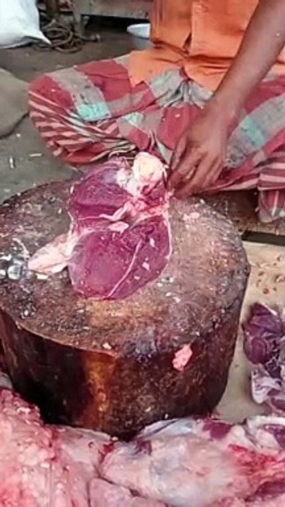 Amazing cow meat cutting machine video #shorts
