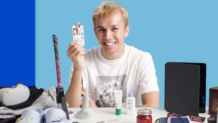 10 Things F1 Driver Alex Albon Can't Live Without