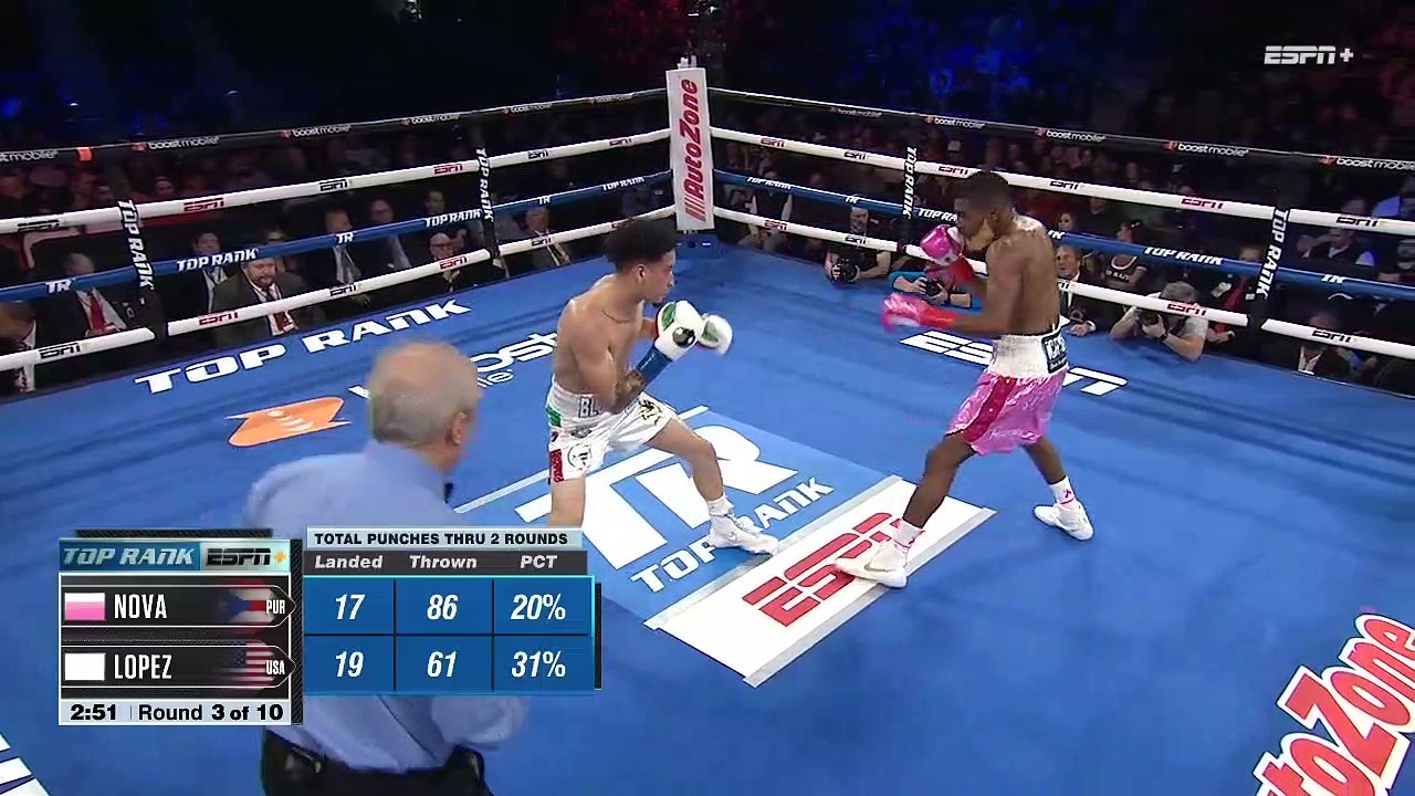 Adam Lopez vs Abraham Nova (14-01-2023) Full Fight