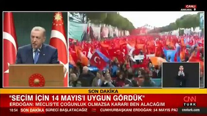 SON DAKİKA HABERİ: Cumhurbaşkanı Erdoğan'dan seçim açıklaması: 14 Mayıs en uygun tarih